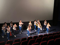 Eine mal etwas ganz andere Filmaufführung! 120 Zuschauern hat es sehr gefallen.