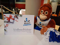 "Keine Feier ohne Meier!". Renato darf bei keinem Ereignis der Gruppe fehlen.