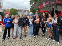 Die Anspannung ist vorbei. Bei einem "Absacker" lassen wir es uns gut gehen.