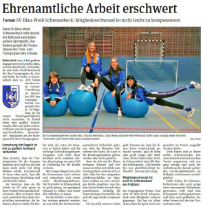 Volksstimme Artikel vom 9.12.2021