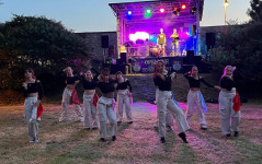 Die Tanzgruppe war der Zuschauermagnet des Abends!